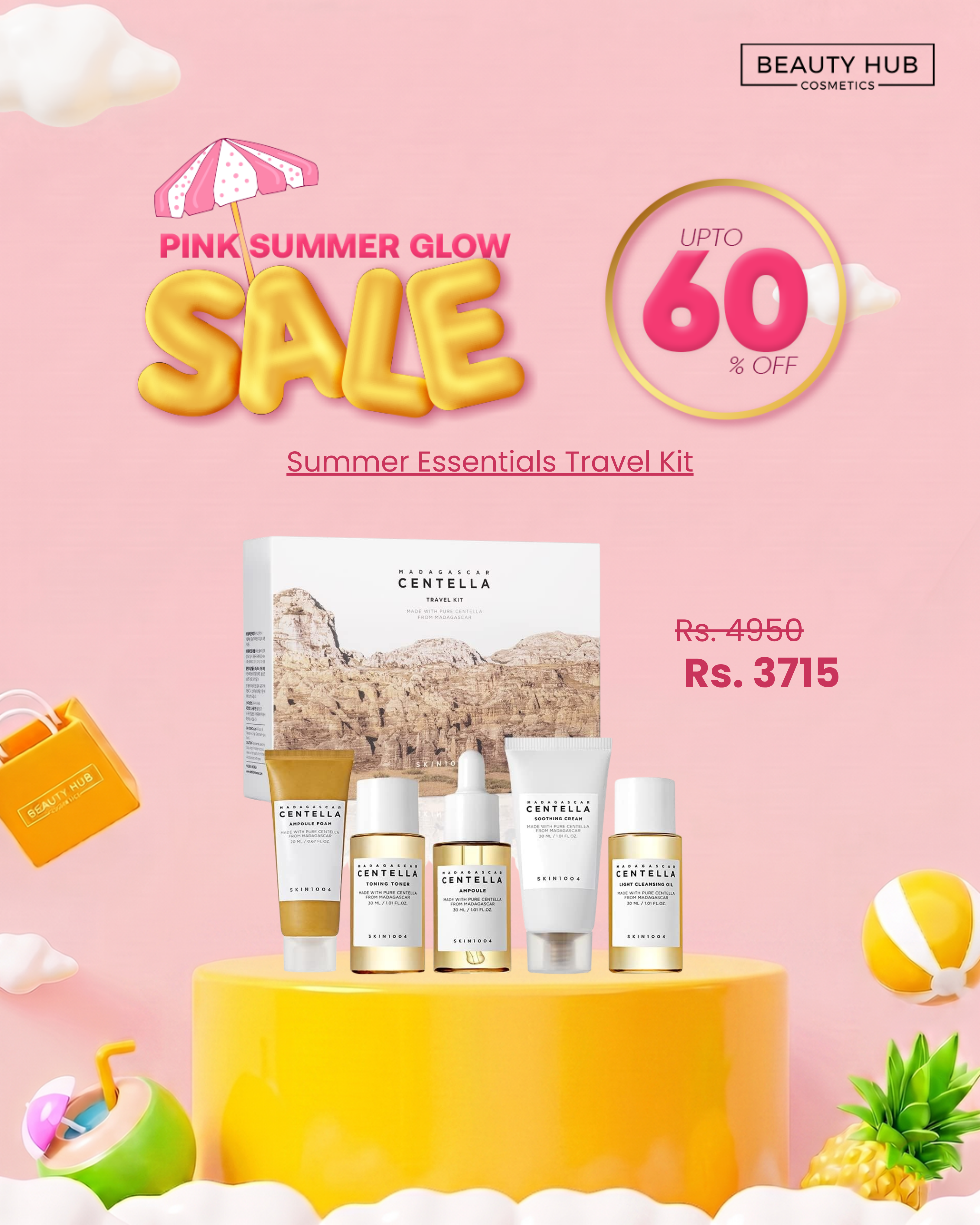 Pink glow summer sale